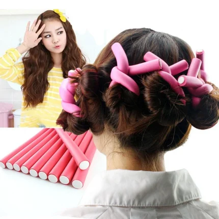 10Pcs Foam Hair curler set