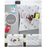 2 Pcs Set Oven Cover And Fridge Covers