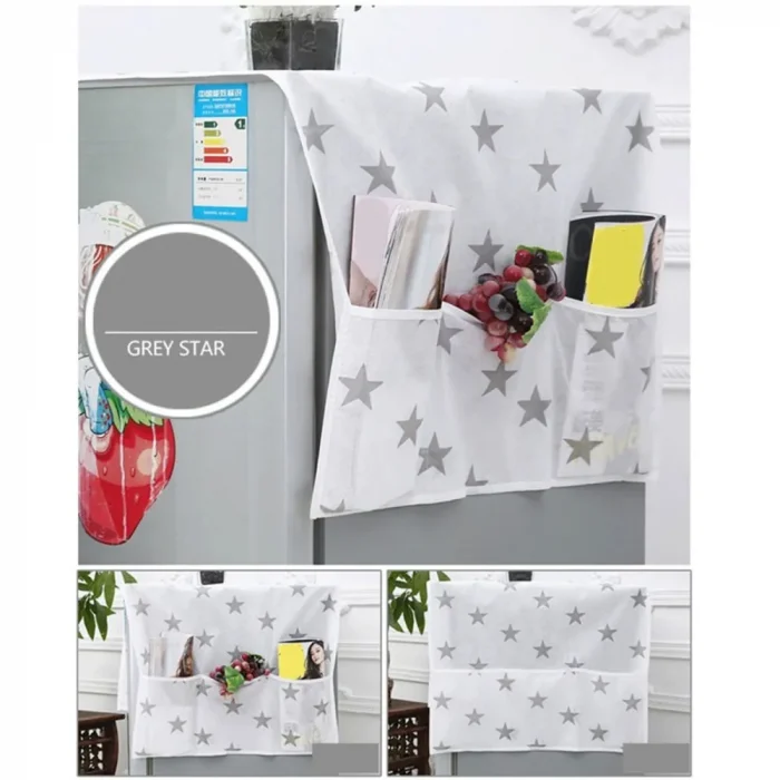 2 Pcs Set Oven Cover And Fridge Covers
