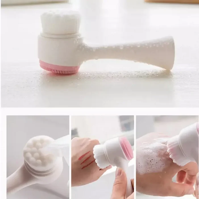 2 in 1 Face Brush for Cleansing