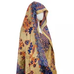 3 Pcs Linen Printed Suit Royal Blue Dupata