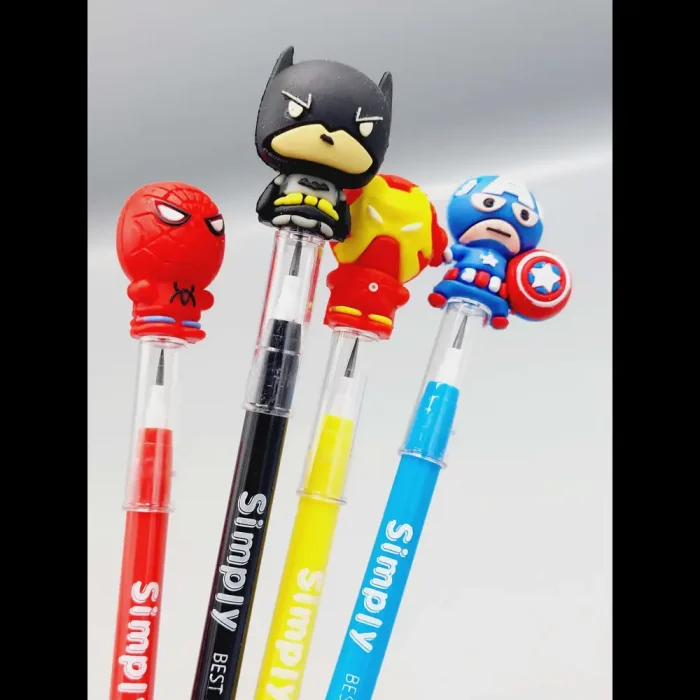 Avengers And Girl Stacking Pencil