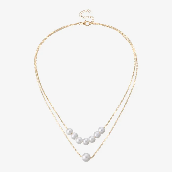 Beautiful Pearl Design Necklace