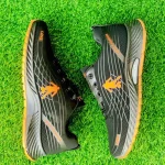 Black & Orange Casual Running Shoes