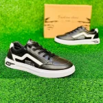 Black & White Soul Casual Running Shoes