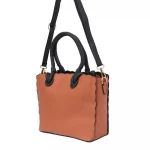 Brown tote bag for Girls with strap