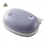 Cartoon Waterproof Soap Box With Cover Grey