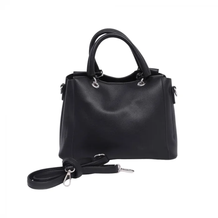 Decent Top Handle Bag-Black