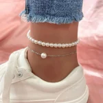 Fashion Pearl Anklet Chain Foot Jewelry