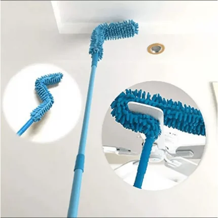 Flexible Microfiber Duster With Telescopic Rod