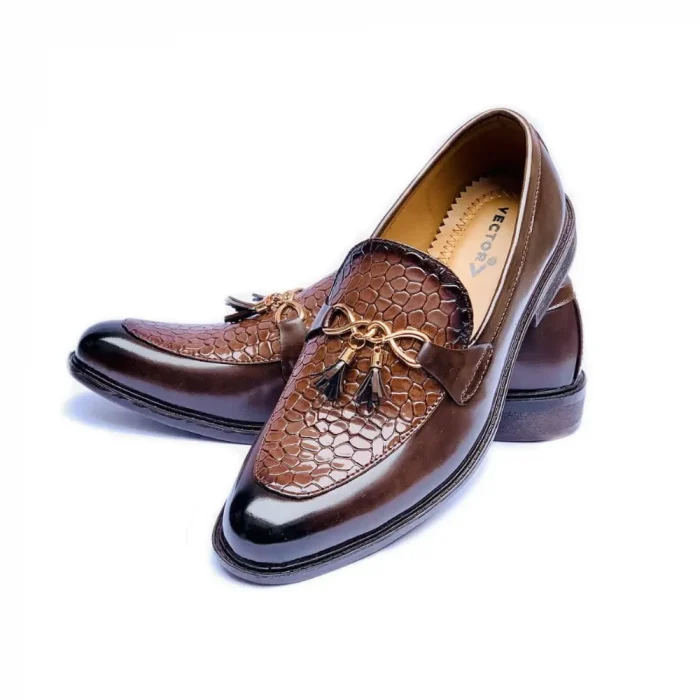 Formal Shoes For Men In Chocolate Shade