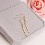 Girls Metal Pendant Earrings