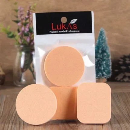 Lukasi 2 Pcs Puff Sponge