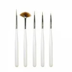 NAIL ART BRUSH SET 5 PEICE