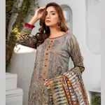 Naaz 3 Piece Digital Printed Suit Front