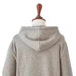 New Light Grey Hoodie Back