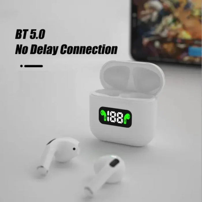 PRO 6 PLUS AIRPODS WITH DISPLAY BT 5.0