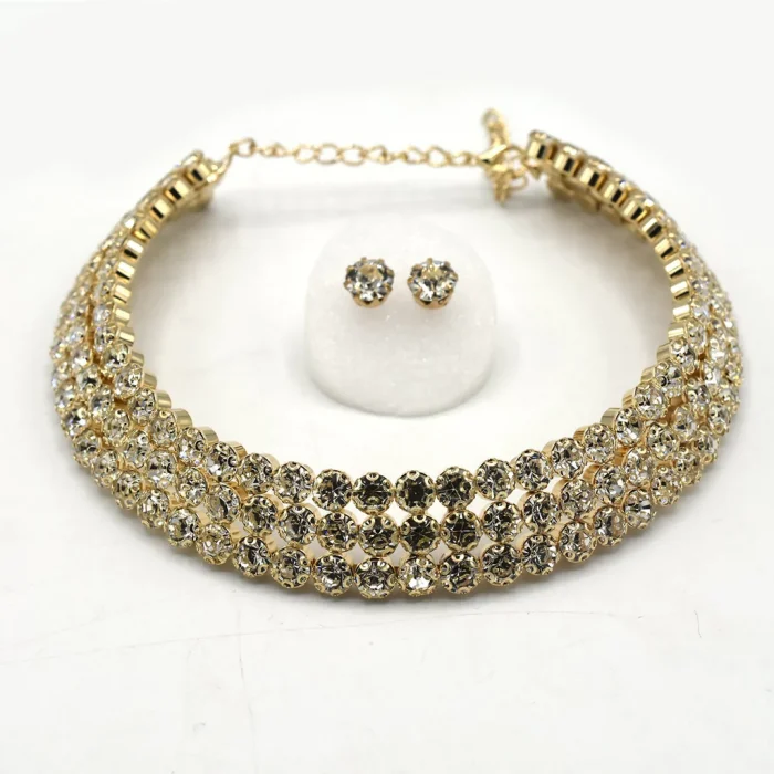 Partywear Necklace With Tops