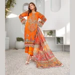 Tabeer 3 Piece Digital Printed Suit