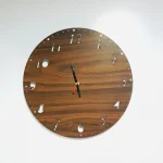 Wooden Decoration Clock Circle