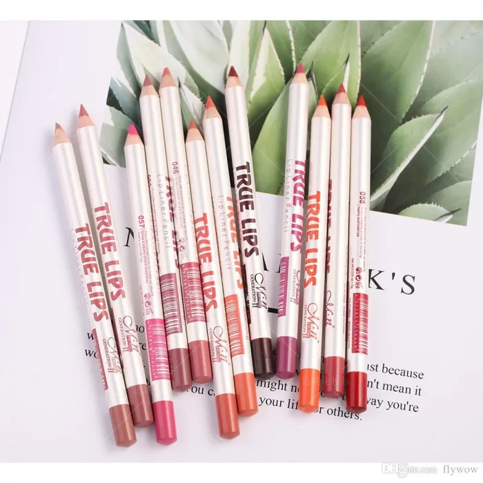 Me Now True Lips Lip Liner Pencil Set of 12