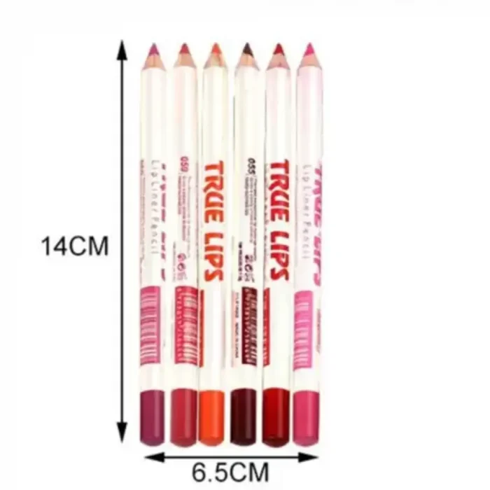 Me Now True Lips Lip Liner Pencil Set of 12 Detail