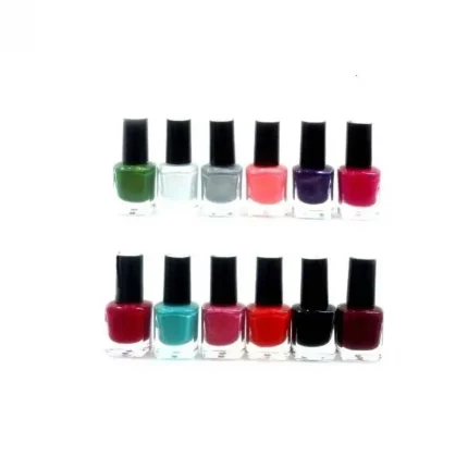 Pack of 12 - Peel Off Nail Paints