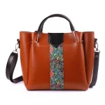 4 PCS BROWN HANDBAG