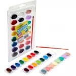 Crayola 24 Water Colors Pan Wash