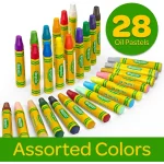 Crayola Jumbo-sized Oil Pestels colours