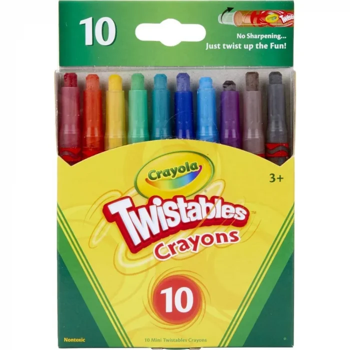 Crayola Twistables Slick Stix Set 10 pcs