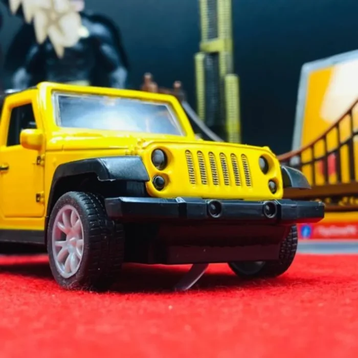 Diecast Wrangler Rubicon Jeep With Light and Sound