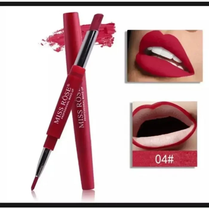 MISS ROSE Set of 6 Lipstick & Plus Liner