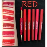 MISS ROSE Set of 6 Lipsticks Plus Liner