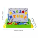 Magnetic Tabletop Learning Puzzle Detail inches