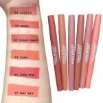 Missrose 2 in 1 Matte 6 Nude Lipstick