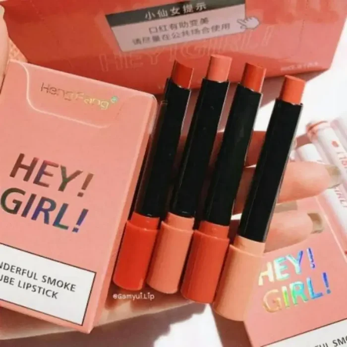 Pack of 4 Heng Fang Hey Girl Lipsticks
