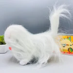 Persian Soft Cat Blue Eyes Toy