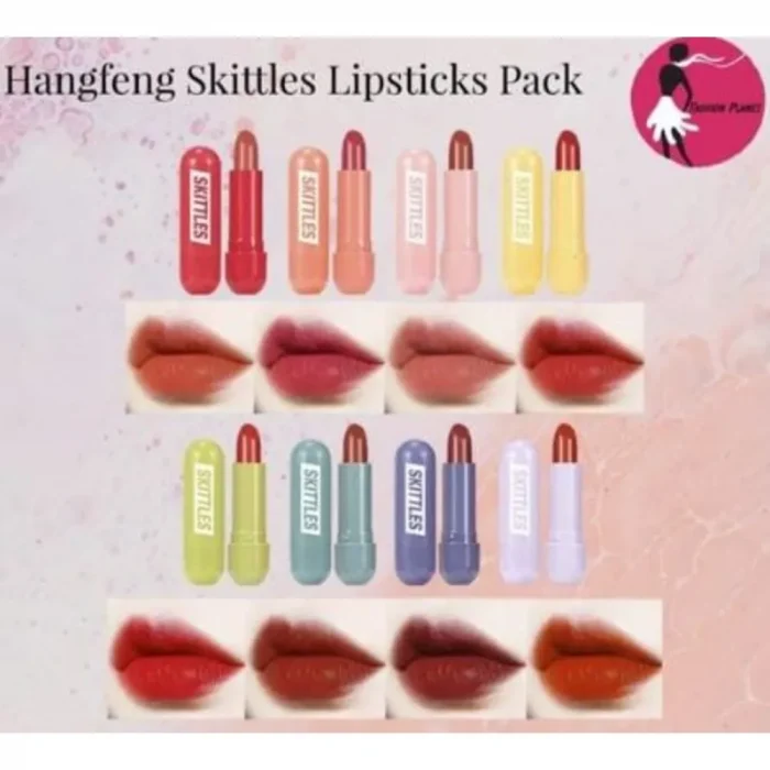Skittle Lipstick Pack of 8