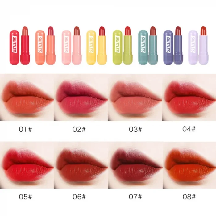 Skittles Lipsticks Pack of 8