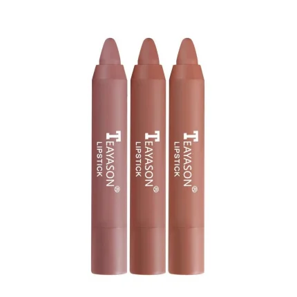 Nude Set 3 Pcs Crayon Lipstick