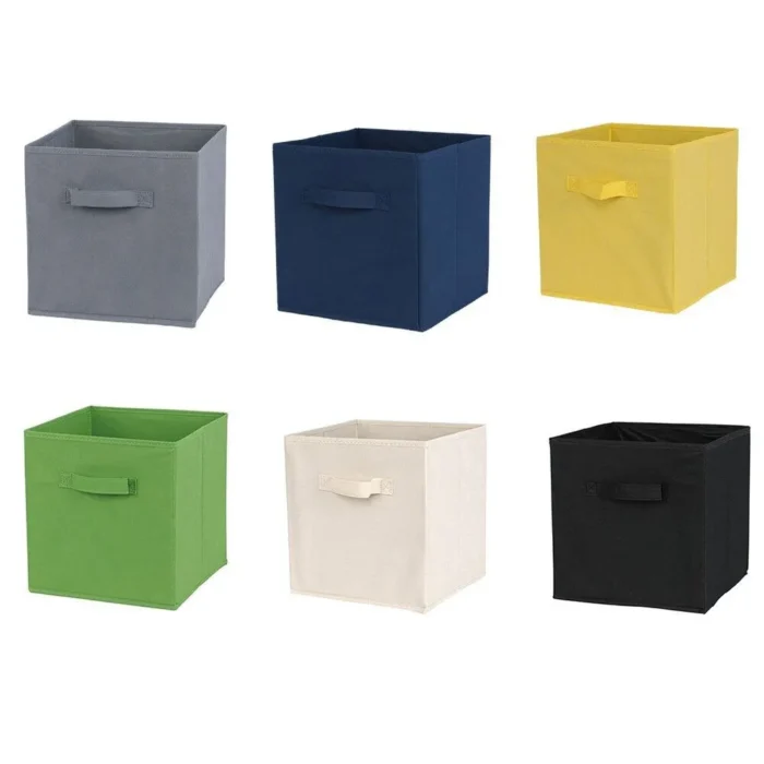 Foldable Storage Cubes Organizer Basket Storage Boxes