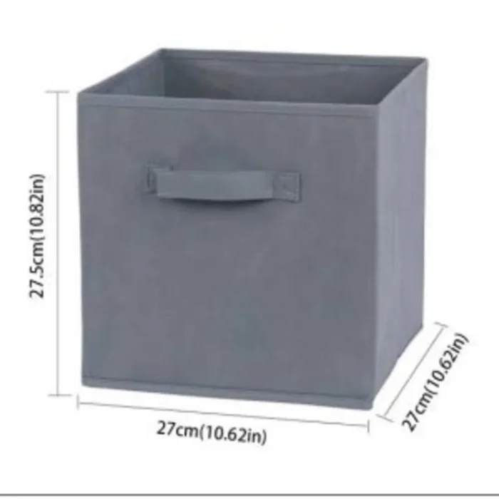 Foldable Storage Cubes Organizer Basket Storage Boxes Size