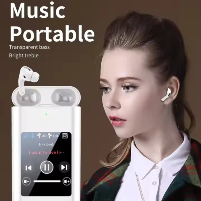 earbuds and power bank